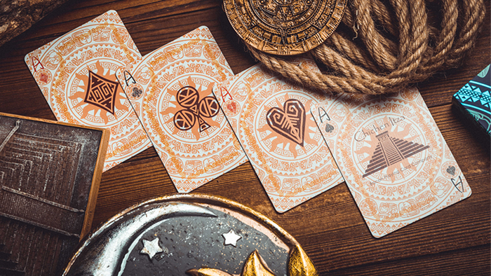 PlayingCardDecks.com-Maya 2 Deck Set in Collector's Box