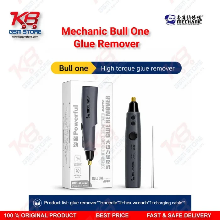 MECHANIC Bull One Electric Glue Remover – High Torque OCA Screen Adhesive Removal Tool