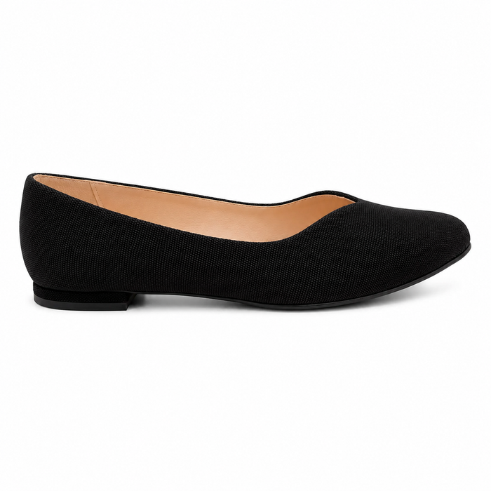 Melanie - Black Recycled Cotton