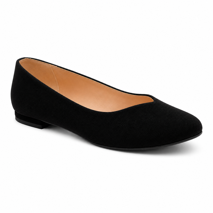Melanie - Black Recycled Cotton
