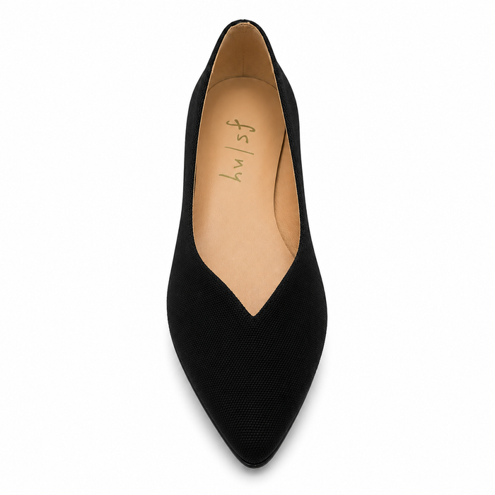 Melanie - Black Recycled Cotton