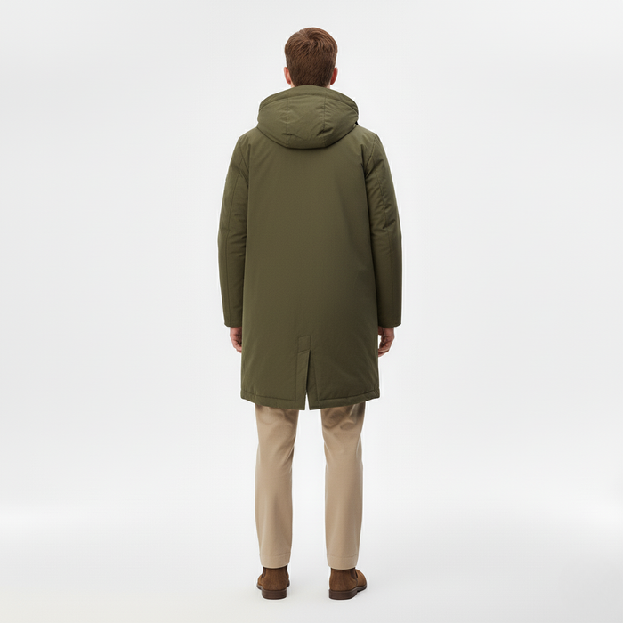 Menn's all-weather jacket, green