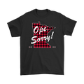 Mens Tee, Minnesota, Buffalo Plaid, Ope Sorry!