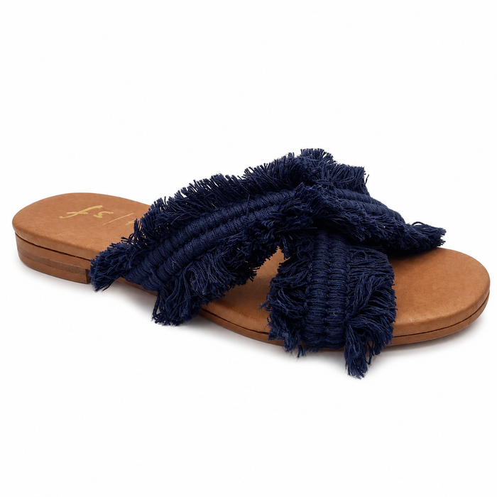 Meredith - Navy Linen