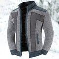 Merrick | Men's Wool-Blend Turtleneck Cardigan
