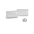 Metalsmiths Sterling- Ruler Cufflinks