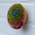 Midi Puff Sculpture in Olive Wood Frame | 41