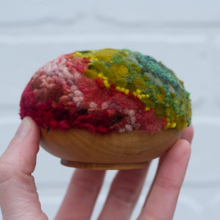 Midi Puff Sculpture in Olive Wood Frame | 41