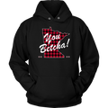 Minnesota Hoodie, Unisex, Buffalo Plaid, You Betcha!