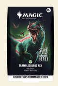 MTG: Tramplesaurus Rex Foundations Commander Deck
