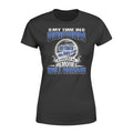 Apparel XS / Black My Time In Uniform - Retired Officer - Personalized Shirt - Standard Women's T-shirt - DSAPP