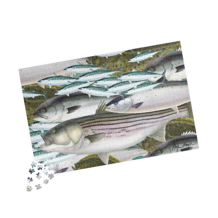 NE Surfcaster Puzzle (110, 252, 520, 1014-piece) Printify