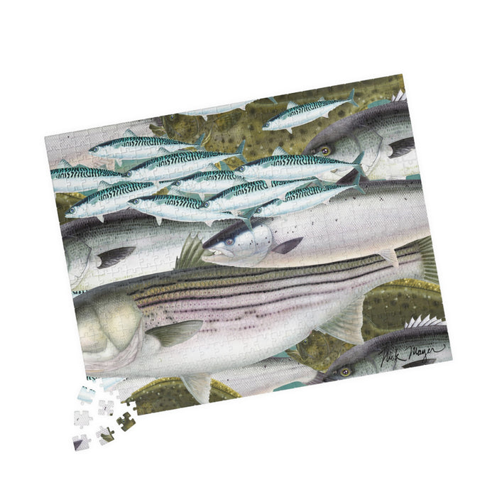 NE Surfcaster Puzzle (110, 252, 520, 1014-piece) Printify