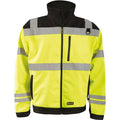 Occunomix LUX-M6JKT-YL 3 Season Soft Shell Jacket, Yellow
