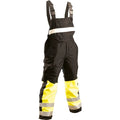 Occunomix SP-BIB-YM Safety Performance Cold Weather Bib, Black (High Visibility)