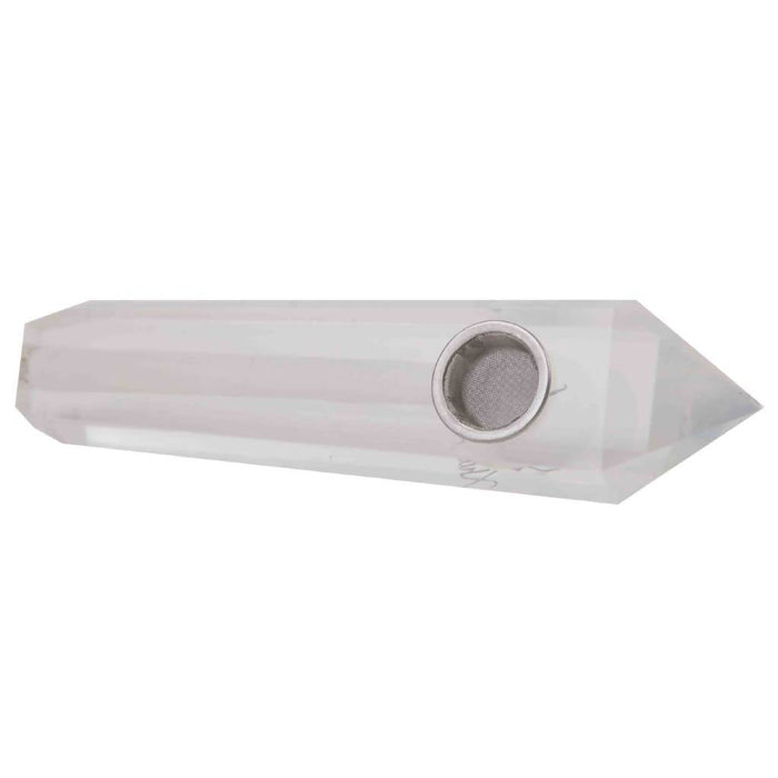 4.25" Opal Crystal Pipe - INHALCO