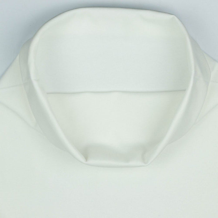Organic Cotton 1x1 Rib Knit - Ecru - GOTS