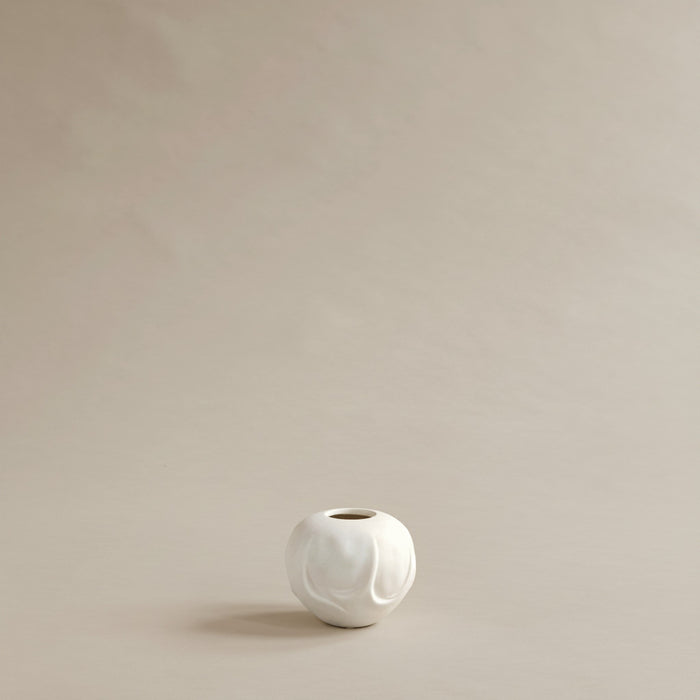 Orimono Vase, Mini - Bone White