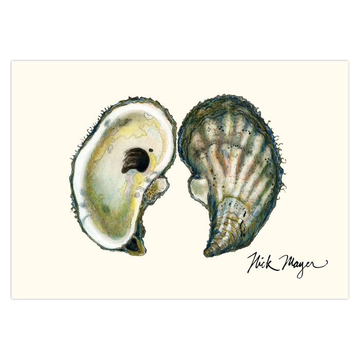 Oyster I Notecards Nick Mayer Art
