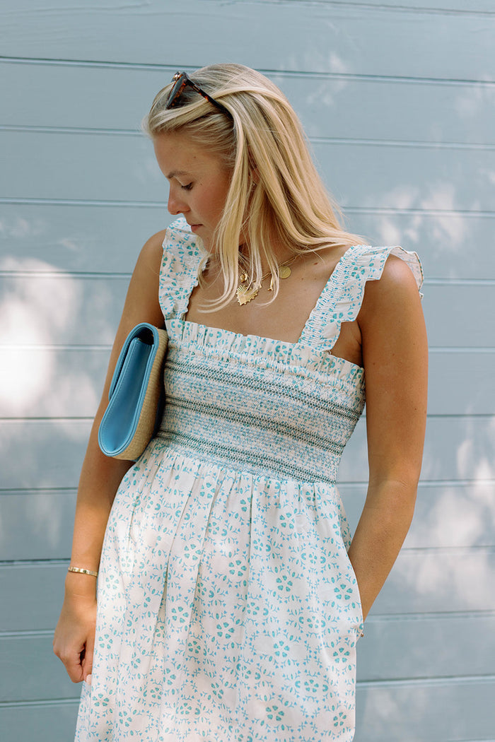 Palmer Dress - Periwinkle