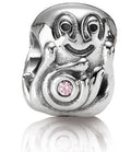 Pandora Octopus charm 790447PCZ with pink cz