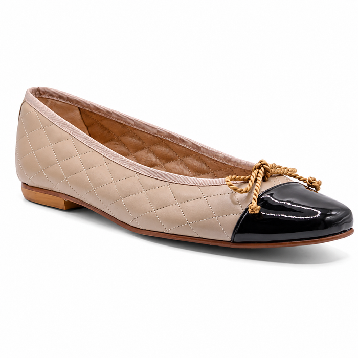 Passport Leather Sole Beige/Black