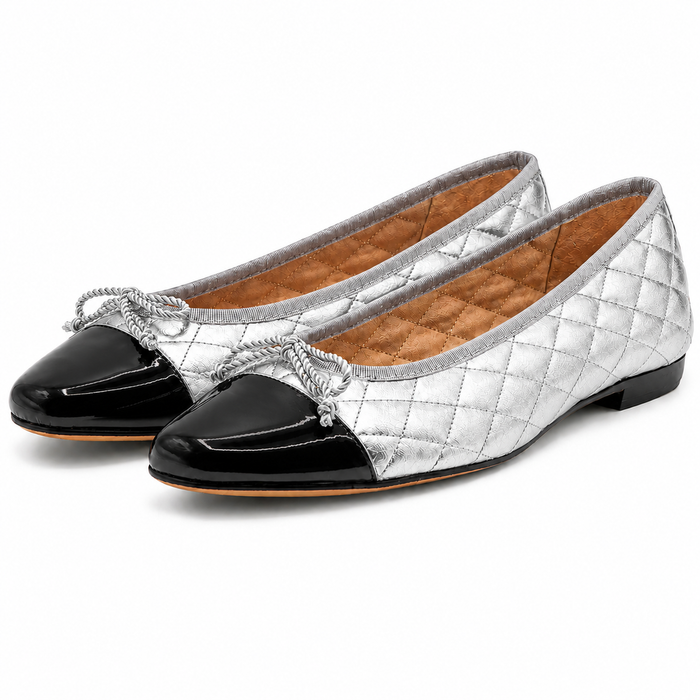 Passport Leather Sole Silver/Black