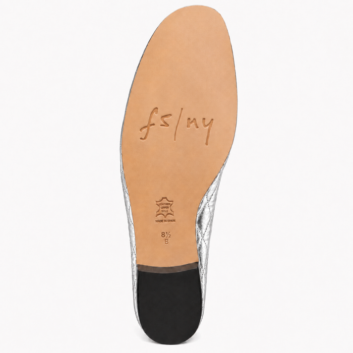 Passport Leather Sole Silver/Black