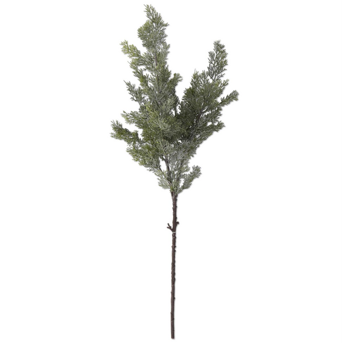 Pax Glittered Cedar Branch