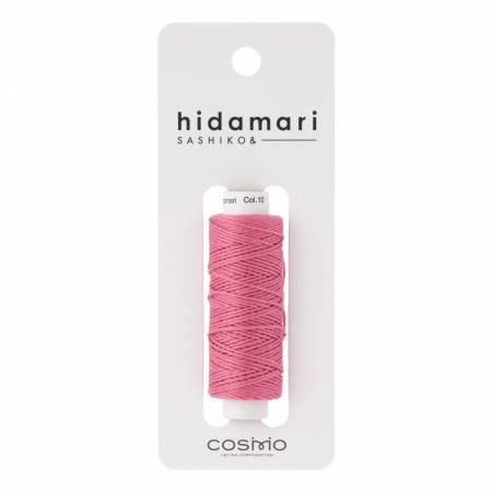 Peony -- Cosmo Hidamari Sashiko Solid Thread 30 Meters