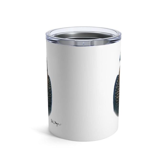 Peregrine Falcon, 10 oz Steel Tumbler Printify
