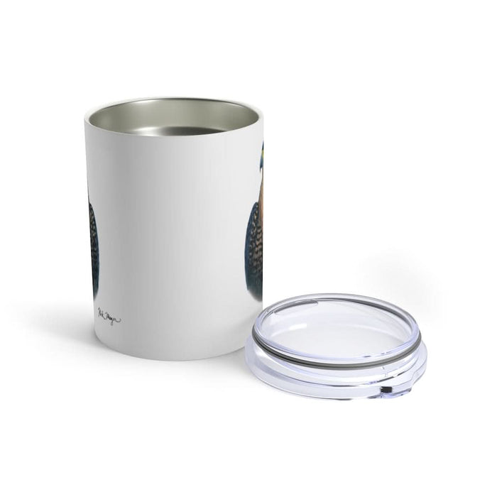 Peregrine Falcon, 10 oz Steel Tumbler Printify