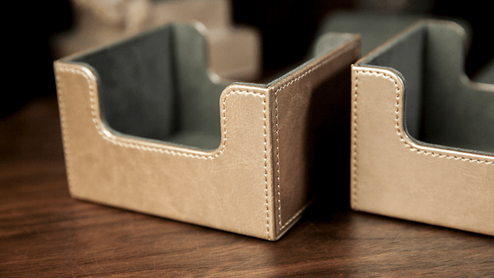 PlayingCardDecks.com-Playing Card Collection 6 Deck Box Gold