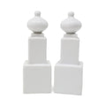 Porcelain Monumenti Salt & Pepper Shakers by Matteo Thun for Arzberg, 1987
