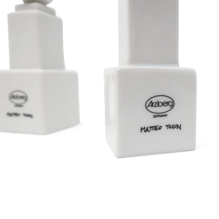 Porcelain Monumenti Salt & Pepper Shakers by Matteo Thun for Arzberg, 1987