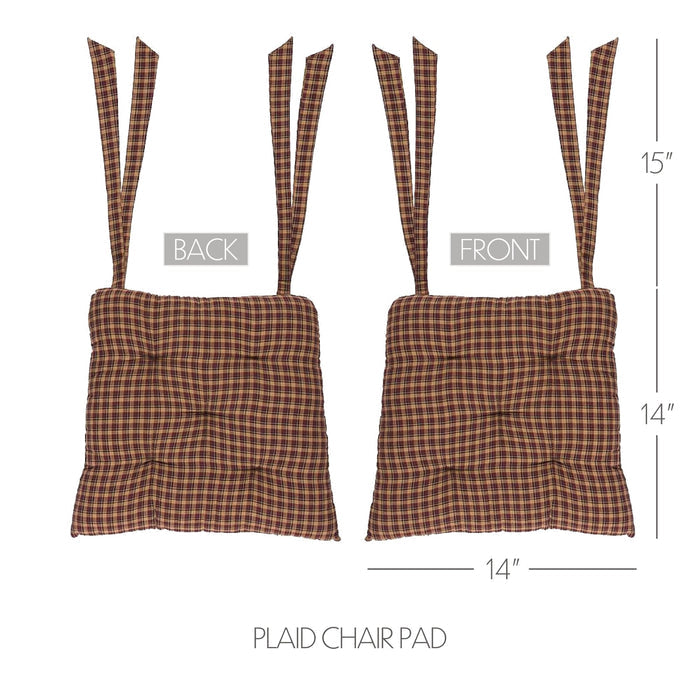 Primitive Patch Chair Pad-Lange General Store