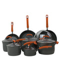 Rachael Ray 87000 , Gray With Orange Handles