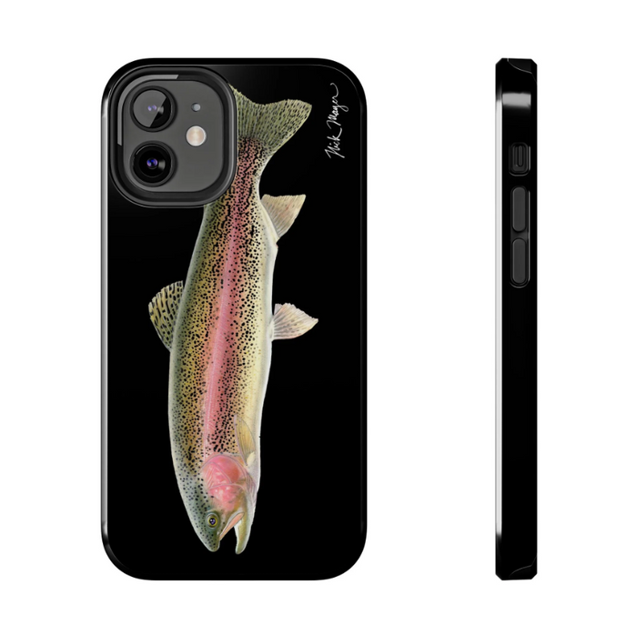 Rainbow Trout Black iPhone 12 Mini Case - Clearance / Final Sale Nick Mayer