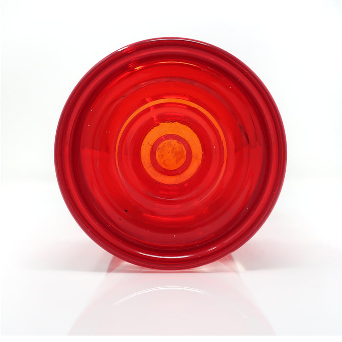 Red Modernist Vase by Tamara Aladin for Riihimaen Lasi Oy