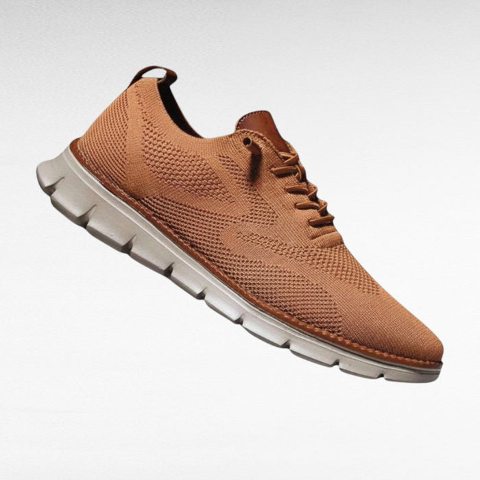 Reese | Men's Navy Mesh Knit Sneaker