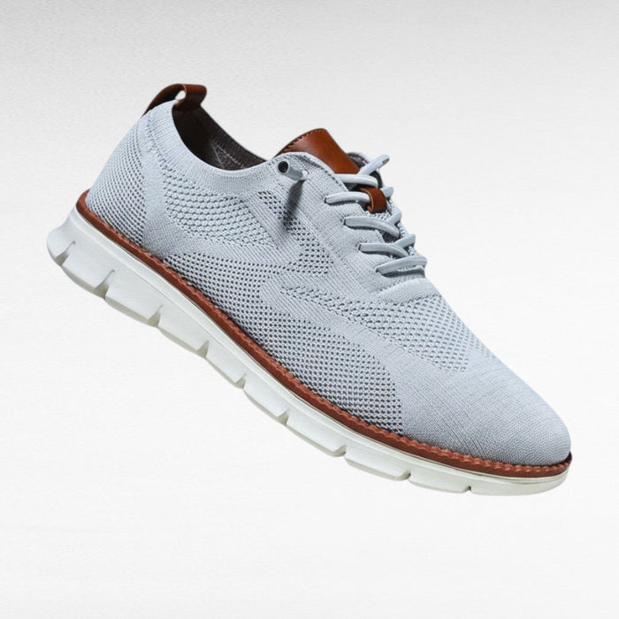 Reese | Men's Navy Mesh Knit Sneaker