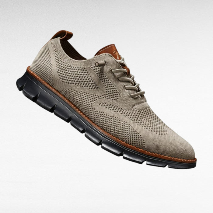 Reese | Men's Navy Mesh Knit Sneaker