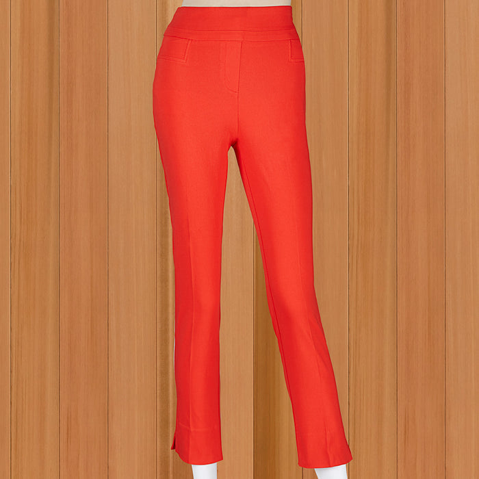 Renuar Women's Pull-On Cigarette Pants, Ankle Length