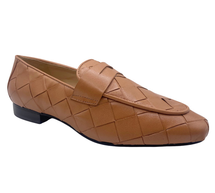Rose Camel Leather