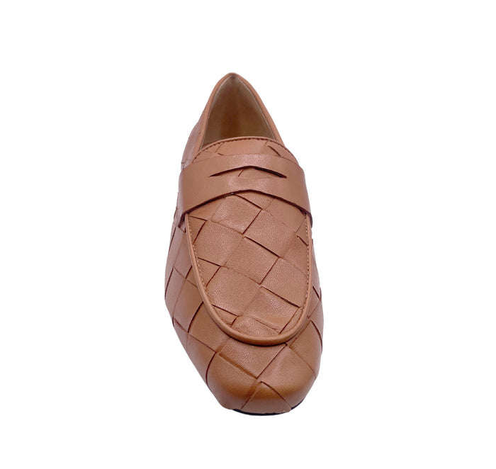 Rose Camel Leather