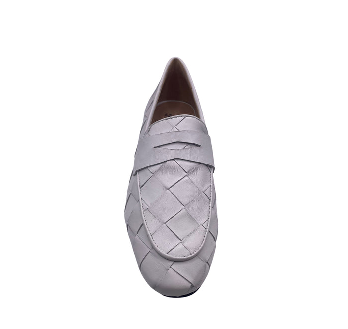 Rose White Leather