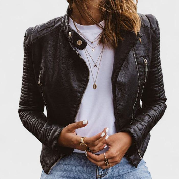 Santana | Women's Quilted Leather Jacket