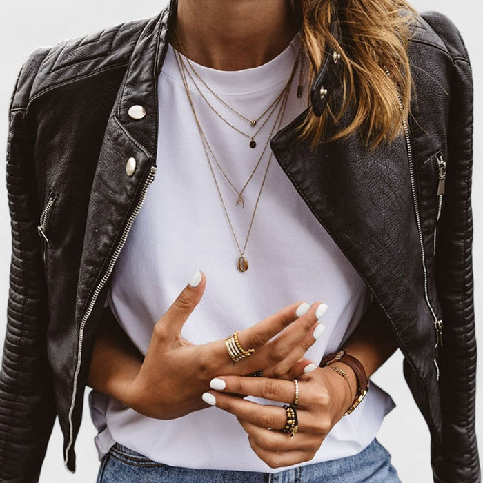 Santana | Women's Quilted Leather Jacket