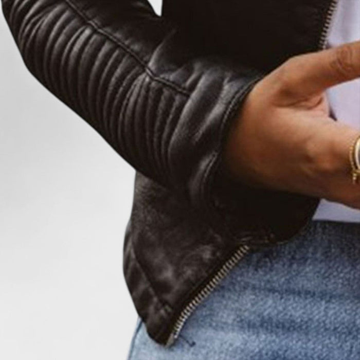 Santana | Women's Quilted Leather Jacket