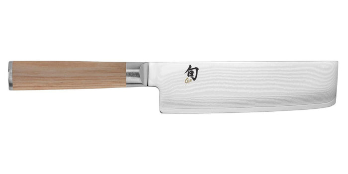 Shun Classic Blonde Nakiri - 6.5″ - Discover Gourmet
